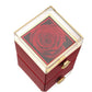 Caja Rosa Eterna - Collar y Rosa Real