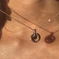 Genosos Collar Amor Eterno  + Caja De Rosas