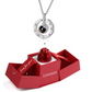 Genosos Collar Amor Eterno  + Caja De Rosas